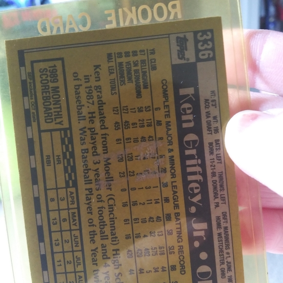 Baseball card - Picture 2 of 4